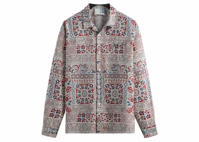 Pre-owned Kith Men's  Long Sleeves Thompson Shirt In Sandrift