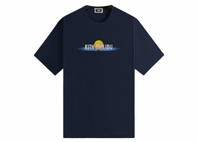 Pre-owned Kith Men's  Malibu Sunshine Vintage Tee Shirt In Nocturnal