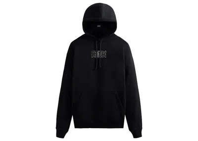Pre-owned Kith Men's  Marvel Spiderman Web Logo Hoodie In Black