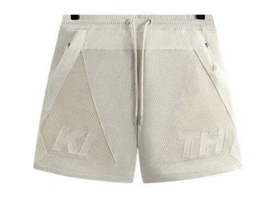 Pre-owned Kith Men's  Mesh Turbo Shorts In Zephyr In Blue
