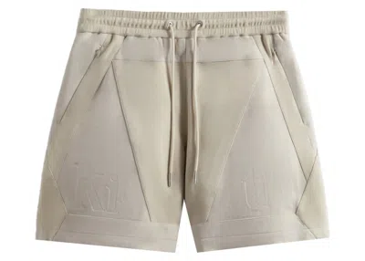 Pre-owned Kith Men's  Mixed Suede Turbo Short In Grain In Brown
