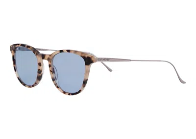 Pre-owned Kith Men's  Modo Georgica Sunglasses In White Tortoise/gunmetal