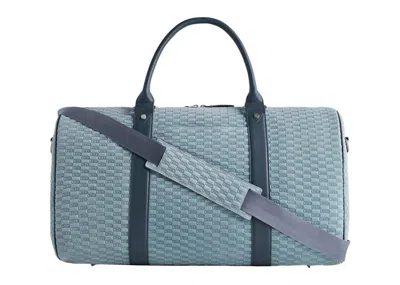 Pre-owned Kith Men's  Monogram Suede Duffle Bag In Mist