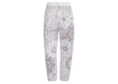 Pre-owned Kith Men's  Moroccan Tile Williams I Sweatpant In French Clay In Brown
