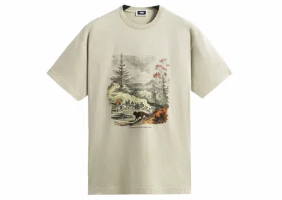 Pre-owned Kith Men's  Nature Society Vintage Tee Shirt In Sandrift