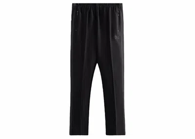 Pre-owned Kith Men's  Needles Double Knit Track Pant In Black