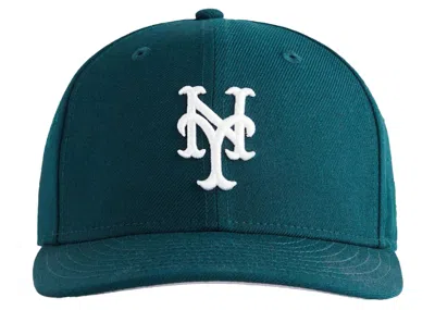 Pre-owned Kith Men's  New Era New York Mets Low Crown Fitted Cap In Stadium