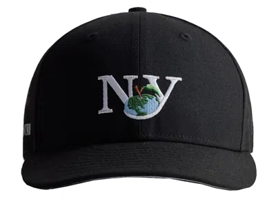 Pre-owned Kith Men's  New Era Ny To The World Low Profile Hat In Black