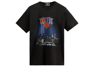 Pre-owned Kith Men's  New York Knicks City Vintage Tee Shirt In Black