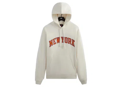 Pre-owned Kith Men's  New York Knicks Ii Hoodie In Sandrift