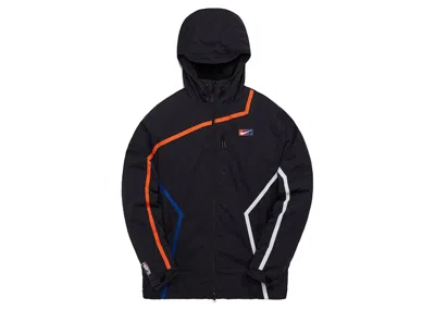 Pre-owned Kith Men's  Nike For New York Knicks Madison Jacket (fw21) In Black