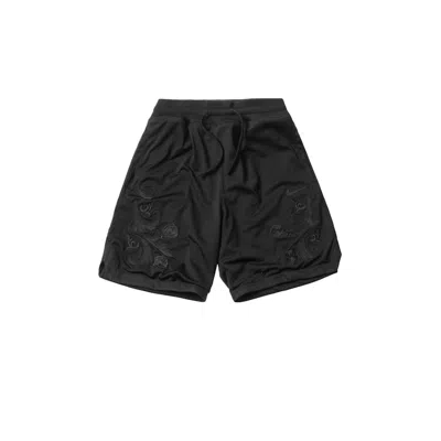 Pre-owned Kith Men's  Nike Lebron Cloak Shorts In Triple Black