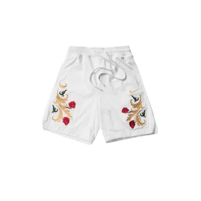 Pre-owned Kith Men's  Nike Lebron Cloak Shortsin White