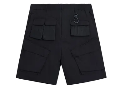Pre-owned Kith Men's  Nylon Cargo Pocket Short In Black