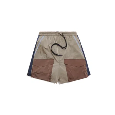 Pre-owned Kith Men's  Nylon Cargo Short In White Pepper