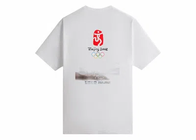 Pre-owned Kith Men's  Olympics Heritage Beijing 2008 Vintage Tee Shirt In White