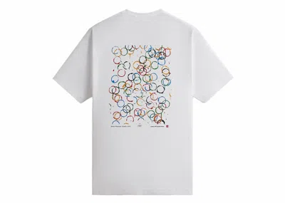 Pre-owned Kith Men's  Olympics Heritage London 2012 Vintage Tee Shirt In White