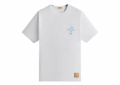 Pre-owned Kith Men's  Olympics Heritage Torino 2006 Vintage Tee Shirt In White