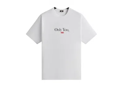 Pre-owned Kith Men's  Only You Tee Shirt In White