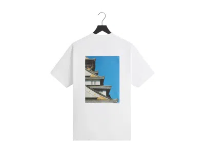 Pre-owned Kith Men's  Osaka Castle Tee Shirt In White