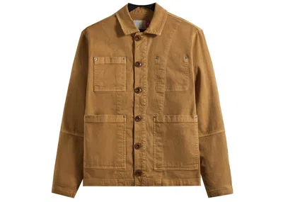 Pre-owned Kith Men's  Overdyed Canvas Willoughby Chore Jacket In Oxford