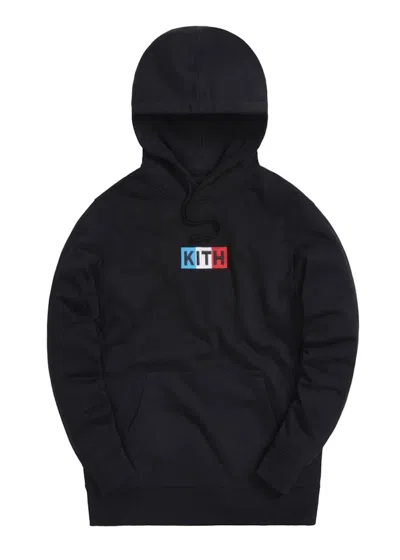 Pre-owned Kith Men's  Paris Classic Logo Hoodie In Black