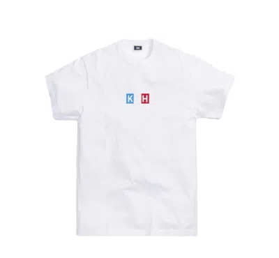 Pre-owned Kith Men's  Paris Classic Logo Tee Shirt In White
