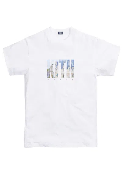Pre-owned Kith Men's  Paris Landmark T-shirt In White