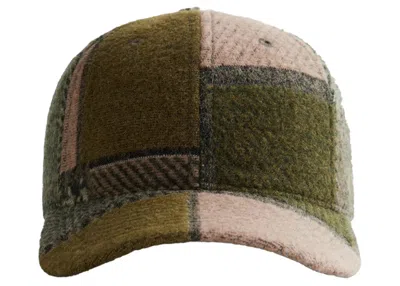 Pre-owned Kith Men's  Patchwork Print Serif Cap In Canopy