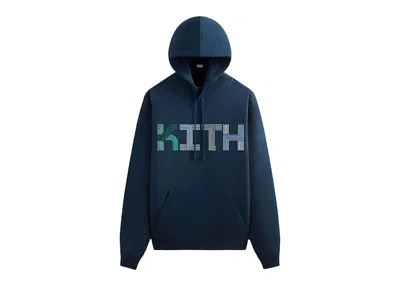 Pre-owned Kith Men's  Pathways Williams Iii Hoodie In Nocturnal