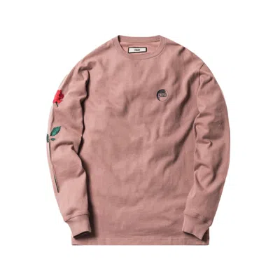 Pre-owned Kith Men's  Peace Force Long Sleeve Tee Shirt In Mauve
