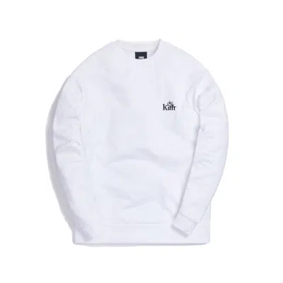 Pre-owned Kith Men's  Pegasus Decoded Crewneck Sweatshirt In White