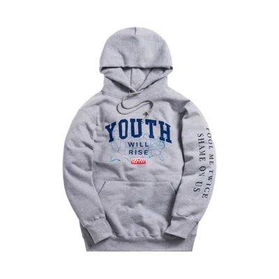 Pre-owned Kith Men's  President's Day Hoodie In Heather Grey