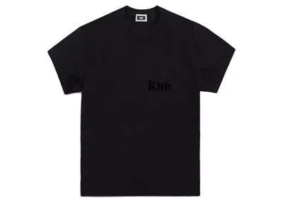 Pre-owned Kith Men's  Quinn Tee Shirt In Black