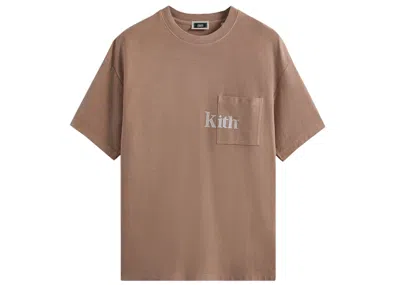 Pre-owned Kith Men's  Quinn Tee Shirt In Morganite