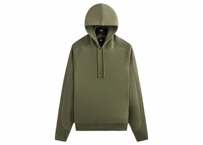 Pre-owned Kith Men's  Raglan Bleecker Hoodie In Flagstaff In Brown