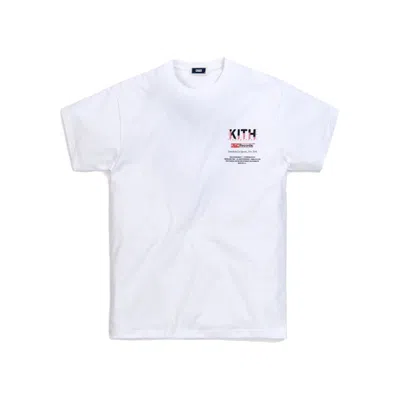 Pre-owned Kith Men's  Records Tee Shirt In White