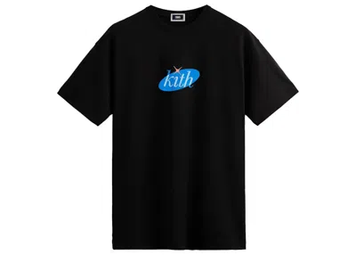 Pre-owned Kith Men's  Retro Logo Tee Shirt In Black