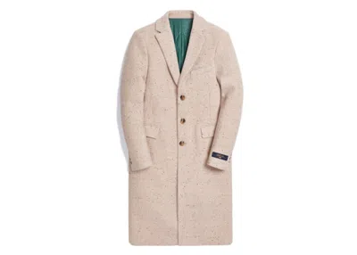 Pre-owned Kith Men's  Royce Coat W/ Quilted Lining In Light Camel