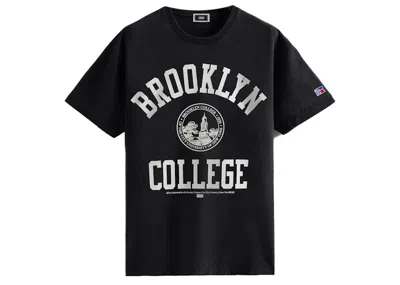 Pre-owned Kith Men's  Russell Athletic Cuny Brooklyn College Vintage Tee Shirt In Black