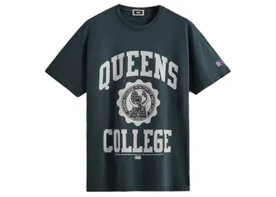 Pre-owned Kith Men's  Russell Athletic Cuny Queens College Vintage Tee Shirt In Nocturnal