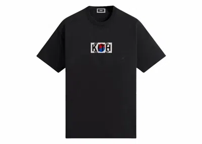 Pre-owned Kith Men's  Seoul Box Logo Tee Shirt In Black