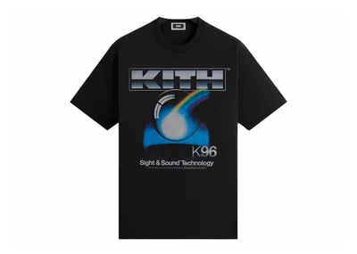 Pre-owned Kith Men's  Sight & Sound 1996 Vintage Tee Shirt In Black