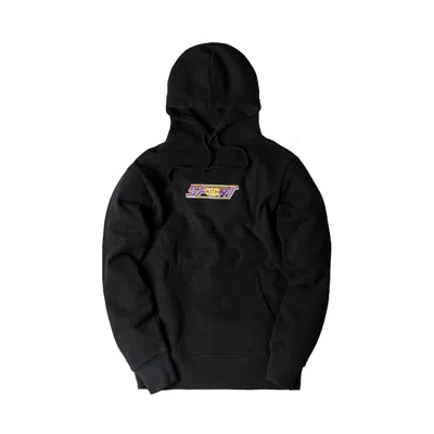 Pre-owned Kith Men's  Sport Hoodie In Black/purple/yellow