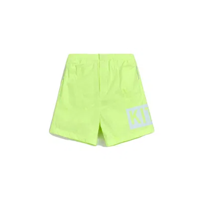 Pre-owned Kith Men's  Spring Madison Short In Citron In Yellow