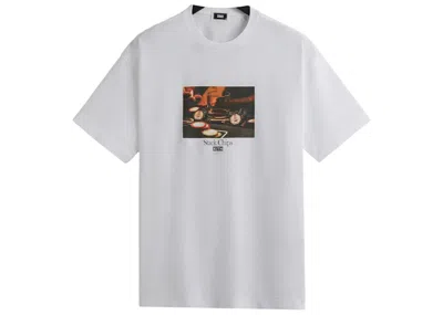 Pre-owned Kith Men's  Stack Chips Tee Shirt In White
