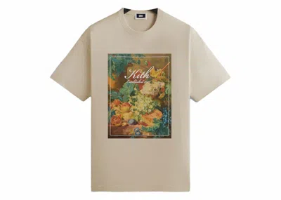 Pre-owned Kith Men's  Still Life Vintage Tee Shirt In Sandrift
