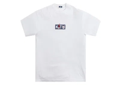 Pre-owned Kith Men's  Stocking Tee Shirt In White