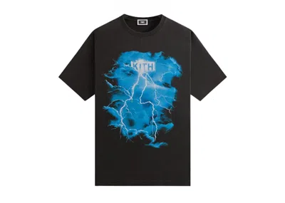 Pre-owned Kith Men's  Storm Vintage Tee Shirt In Black