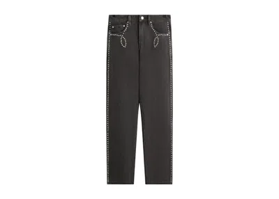 Pre-owned Kith Men's  Studded Denim Webster Chill Pant In Xavier Wash
